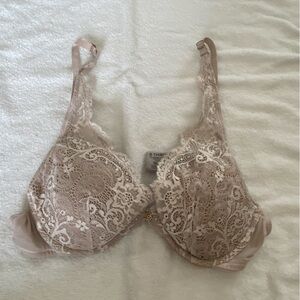 ThirdLove Pink Lace Push Up Bra